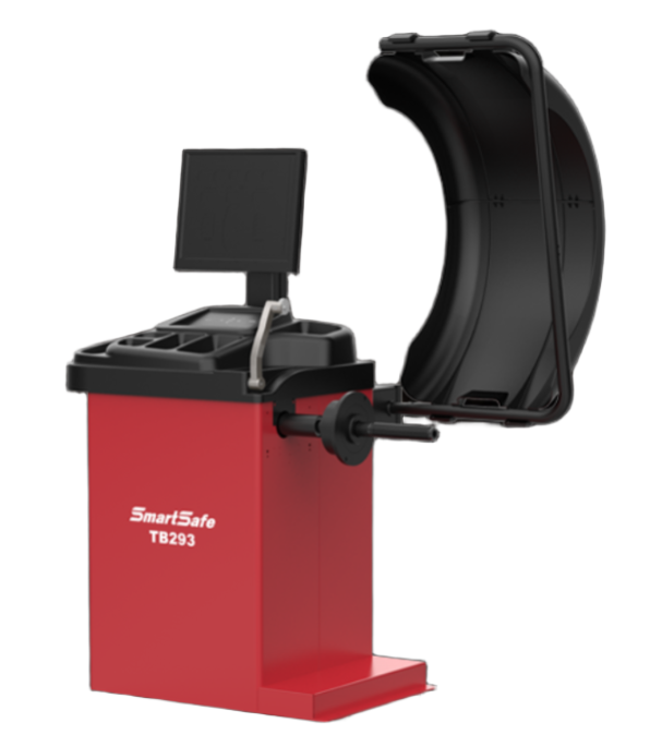 Intelligent hjulbalanseringsmaskin med LCD-display