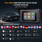 iCarsoft VOL V4.0 Volvo & Saab + 2 valfri bilmärken | diagnosverktyg felkodsläsare WIFI | 5" Touchskärm