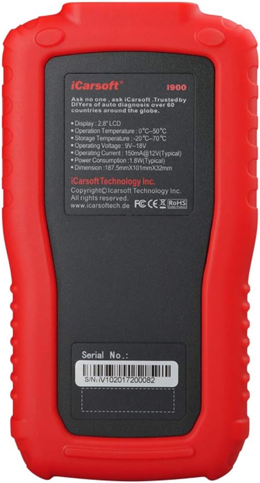 iCarsoft Multi-System Scanner för GM-fordon (I900)