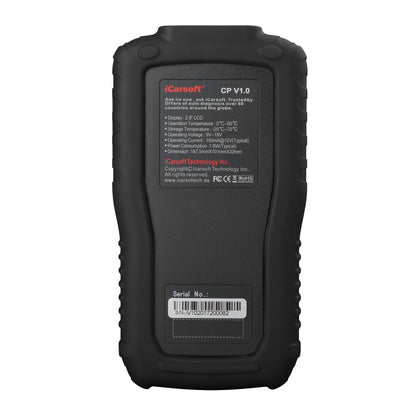 Icarsoft CP V1.0 felkodsläsare OBD2 Citroen/Peugeot/Renault/Dacia