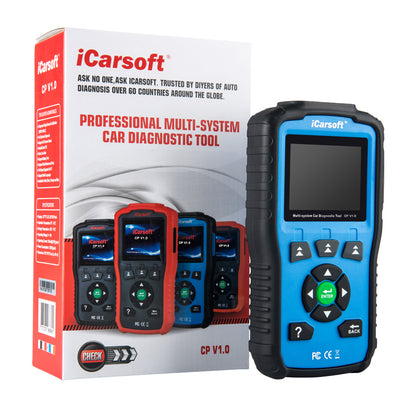 Icarsoft CP V1.0 felkodsläsare OBD2 Citroen/Peugeot/Renault/Dacia