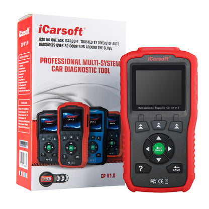 Icarsoft CP V1.0 felkodsläsare OBD2 Citroen/Peugeot/Renault/Dacia