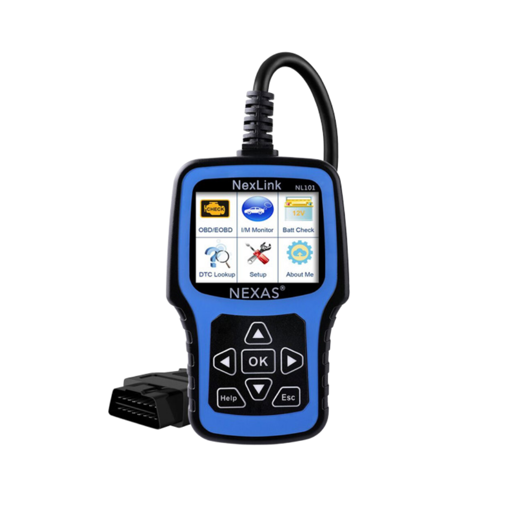 NexLink NL101 OBD/EOBD & batteritestdiagnostisk scanner