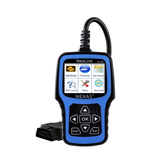 NexLink NL101 OBD/EOBD & batteritestdiagnostisk scanner