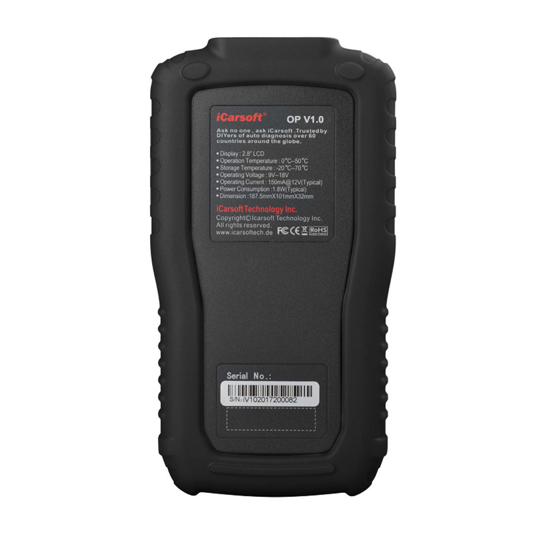 Icarsoft OP V1.0 Opel felkodsläsare OBD2 scanner