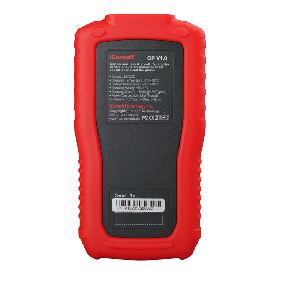 Icarsoft OP V1.0 Opel felkodsläsare OBD2 scanner