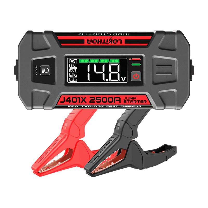 LOKITHOR J401X starthjälp med -40℉ Start Tech 2500Amp